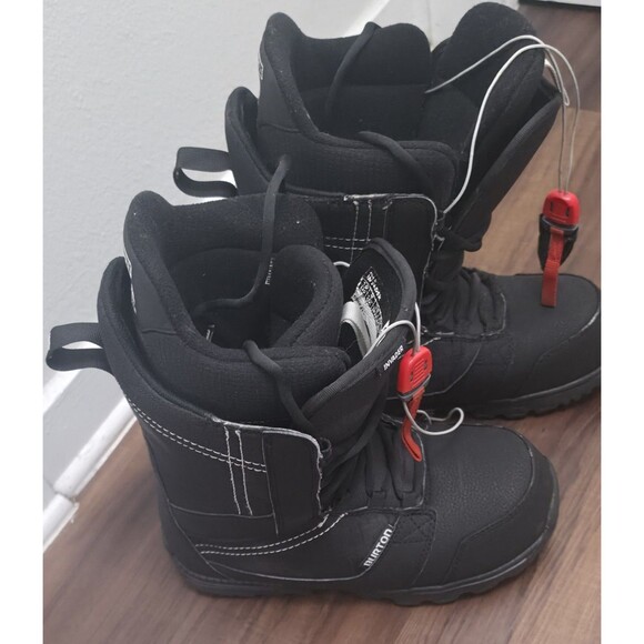 Burton Invader Imprint 1 Mens Sz 10 Snowboard Boots Lace Up Black main image 6